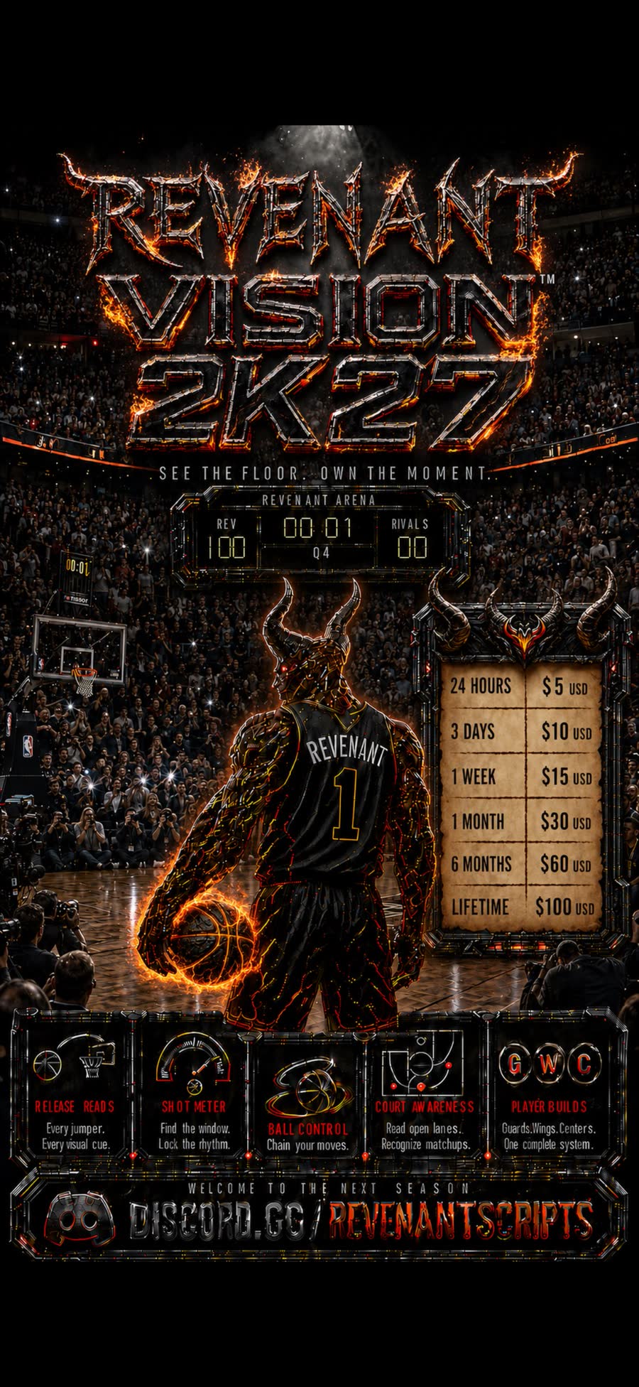 Revenant Vision 2K27 key art